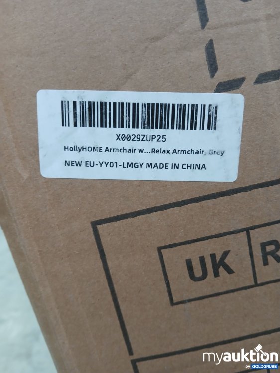 Artikel Nr. 960055: HollyHOME Armchair Relax Grey DS46