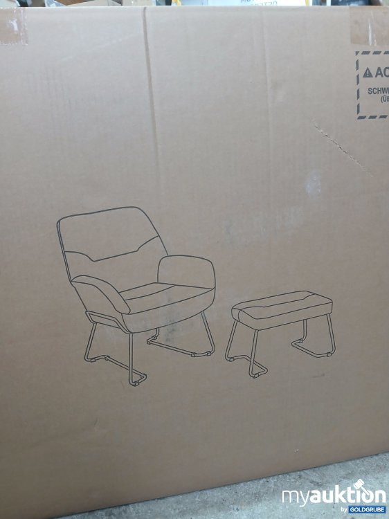 Artikel Nr. 960055: HollyHOME Armchair Relax Grey DS46