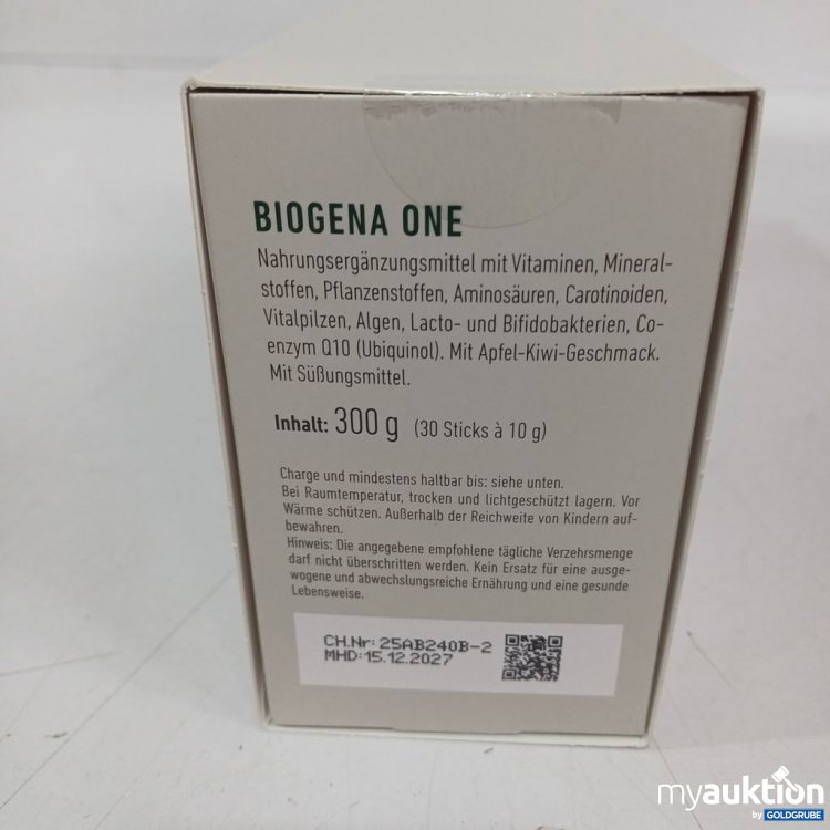 Artikel Nr. 971055 Artikel Nr. 971055: BIOSGENA ONE Apfel Kiwi Nahrungsergänzungsmittel 300g