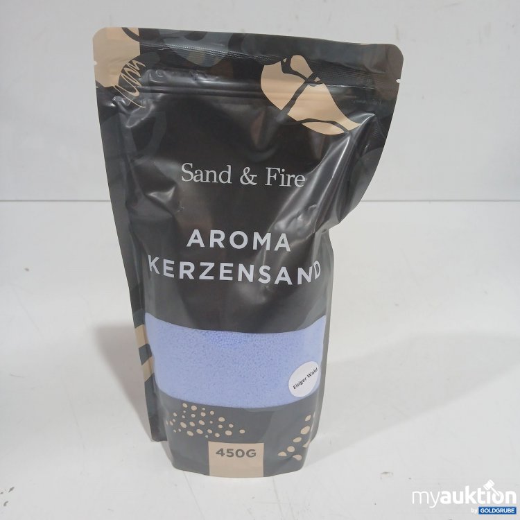 Artikel Nr. 979055 Artikel Nr. 979055: Sand & Fire Aroma Kerzensand 450g eisiger Wald