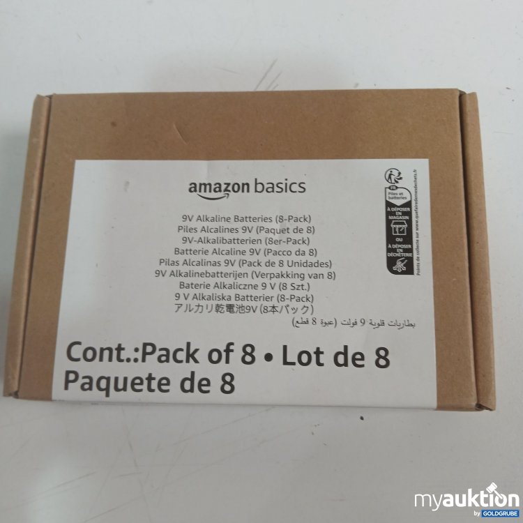 Artikel Nr. 981055 Artikel Nr. 981055: Amazon Basics 9V 8Pack