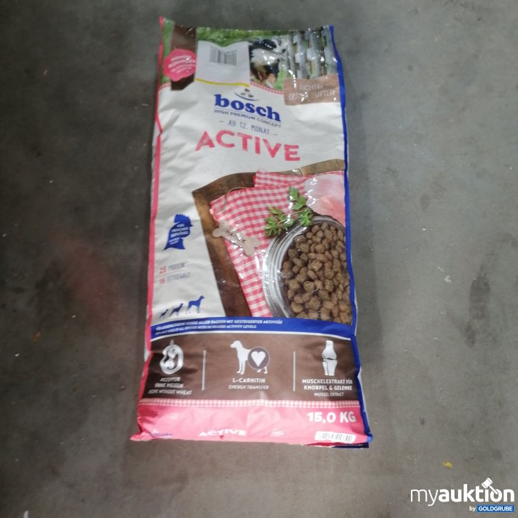 Artikel Nr. 678056 Artikel Nr. 678056: Bosch Active Hunde Trockenfutter 15kg