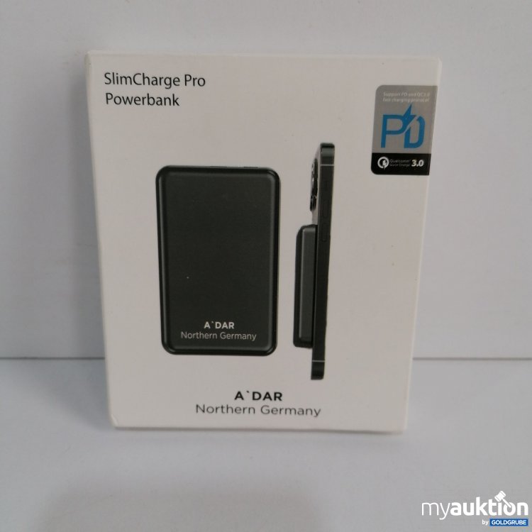 Artikel Nr. 826056 Artikel Nr. 826056: A'Dar Slim Charge Pro Powerbank 3.0