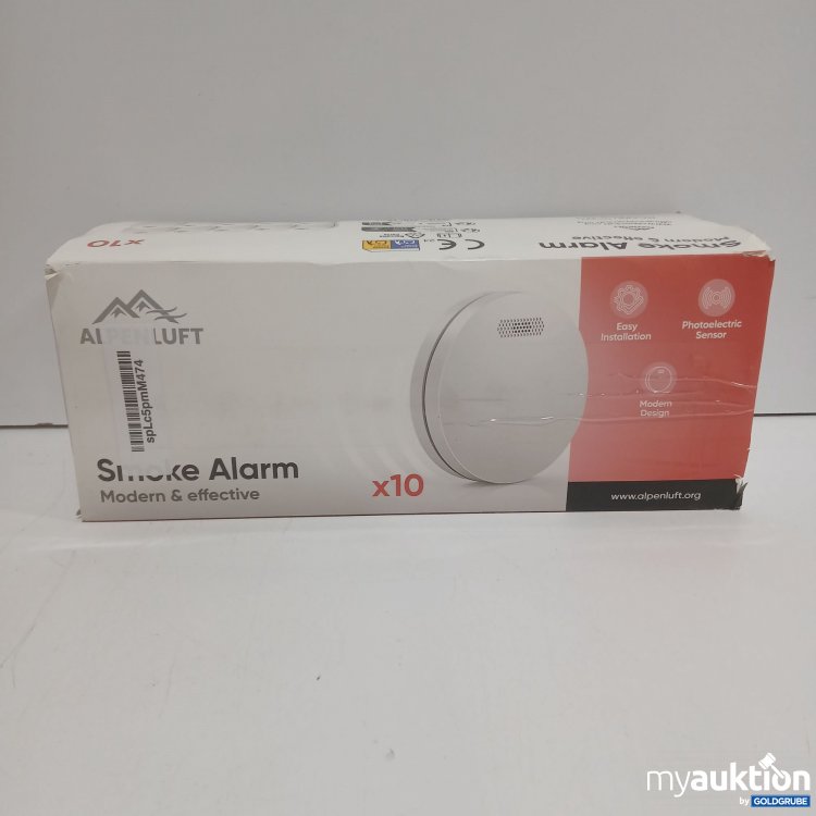 Artikel Nr. 877056 Artikel Nr. 877056: Alpenluft Smoke Alarm x10