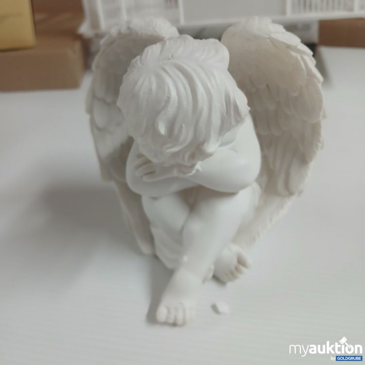 Artikel Nr. 922056: Engel Figur Weiß Skulptur