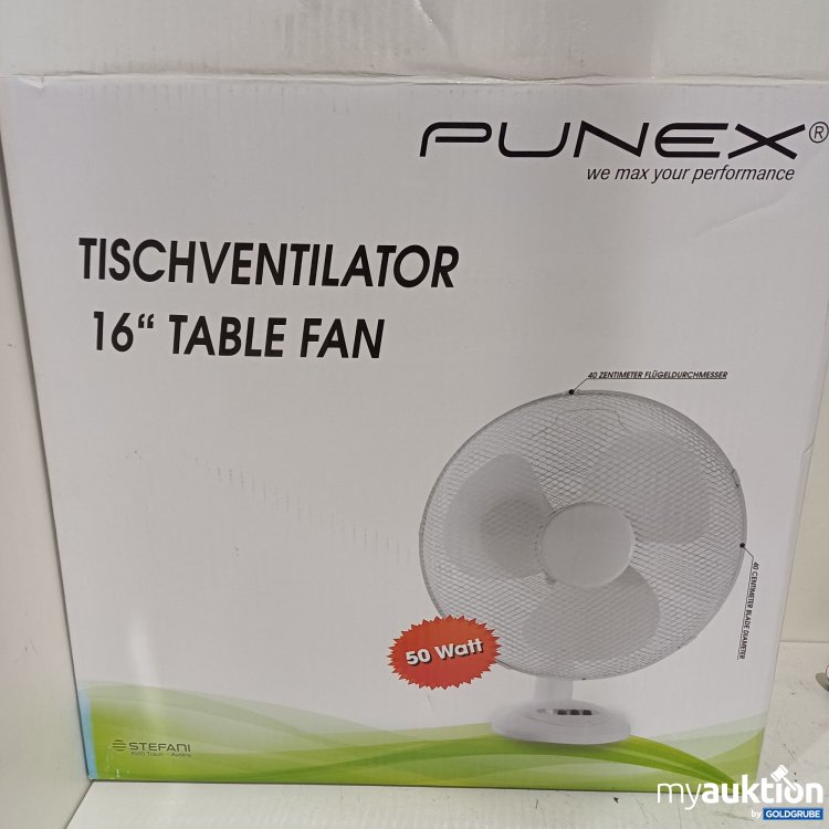 Artikel Nr. 932056 Artikel Nr. 932056: Punex Tischventilator 40cm