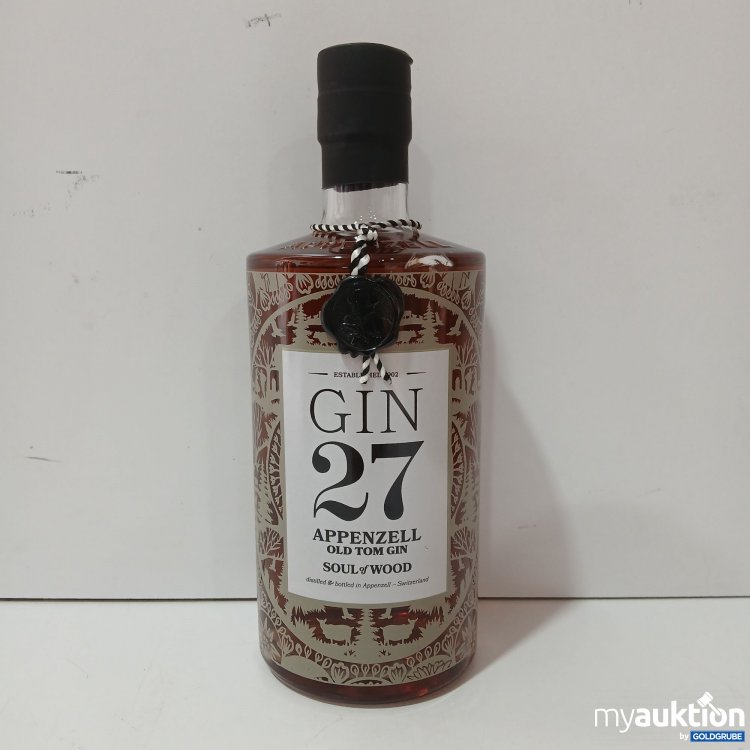 Artikel Nr. 972056: GIN 27 Appenzell Old Tom Gin Soul of Wood, 0,7L