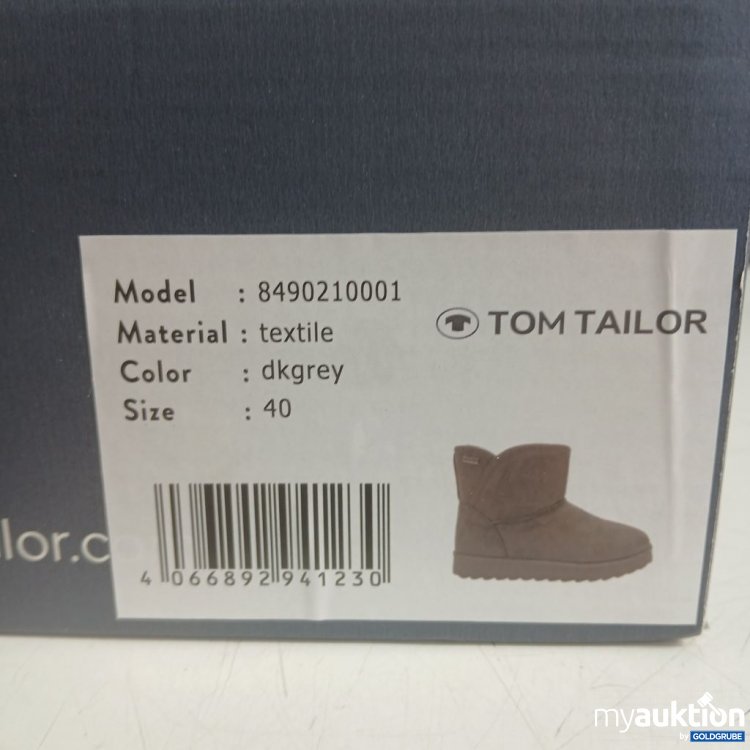 Artikel Nr. 992056 Artikel Nr. 992056: Tom Tailor Stiefel Grau