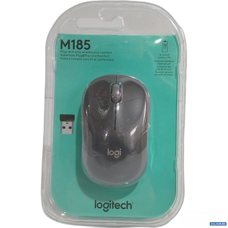 Artikel Nr. 443057: Logitech Plug and play wireless plus comfort M185 