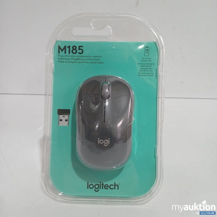 Artikel Nr. 443057: Logitech Plug and play wireless plus comfort M185 