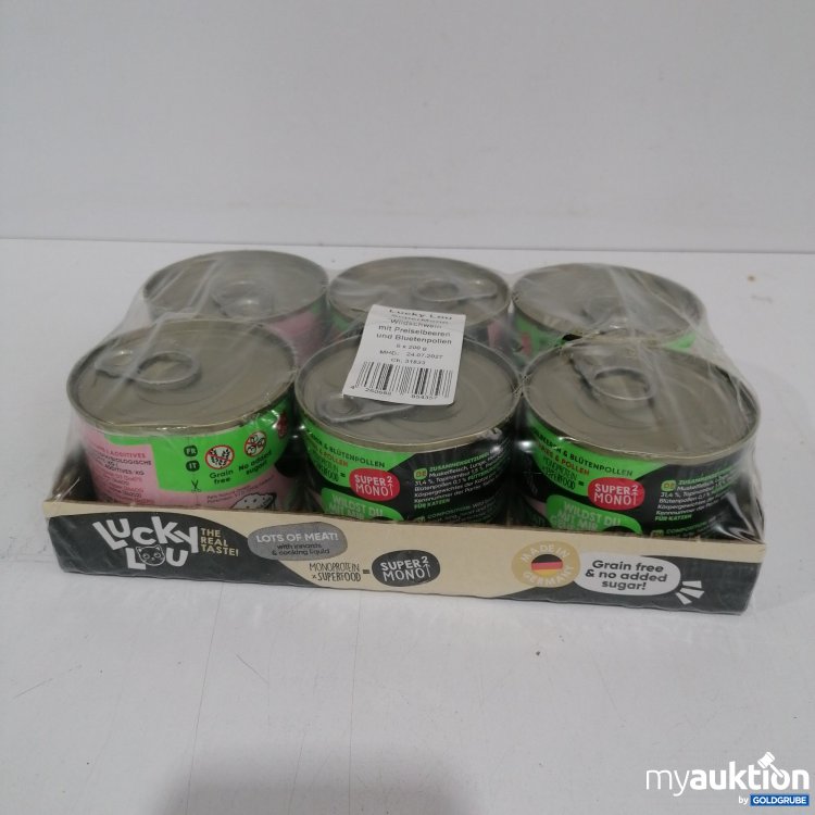 Artikel Nr. 836057 Artikel Nr. 836057: Lucky Lou Wildschwein 6x200g