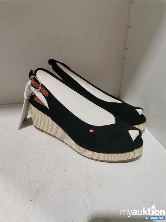 Artikel Nr. 899057 Artikel Nr. 899057: Tommy Hilfiger flag mid Wedge espad slingback