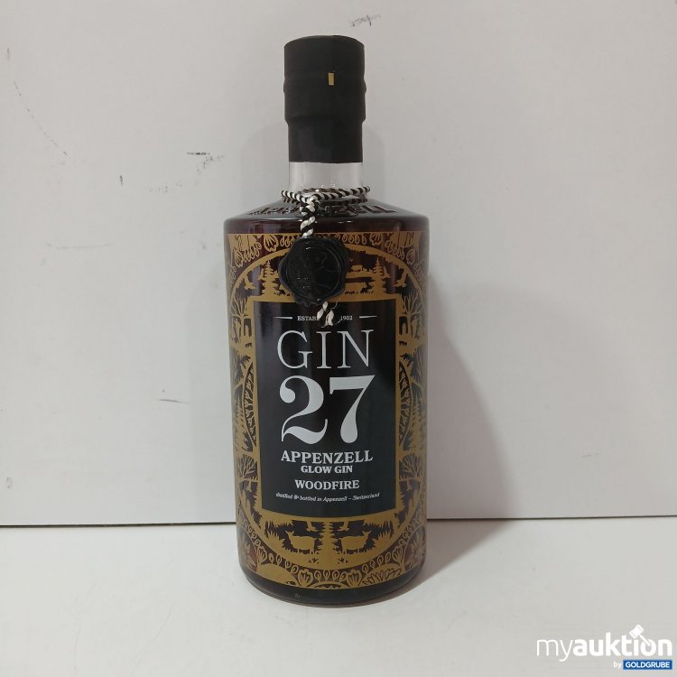 Artikel Nr. 972057: GIN 27 Appenzell Glow Gin Woodfire, 0,7L