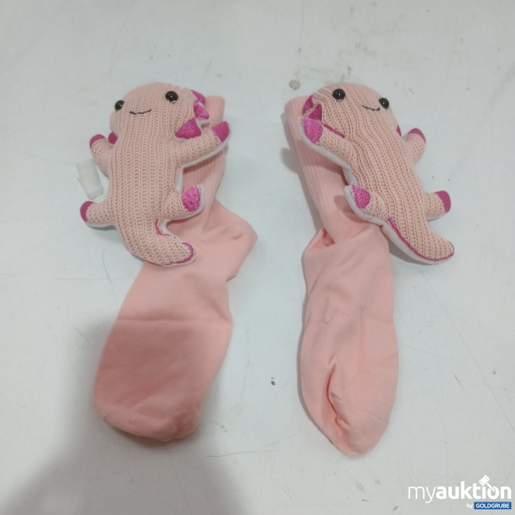 Artikel Nr. 983057: Socken mit Stricktier 