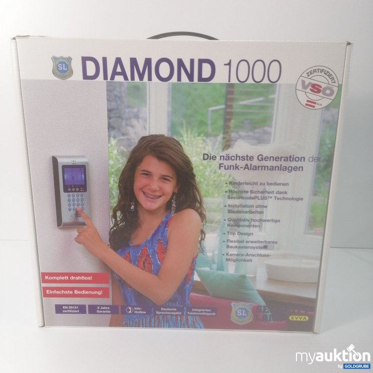 Artikel Nr. 341058 Artikel Nr. 341058: EVVA Diamond 1000 Alarmanlage