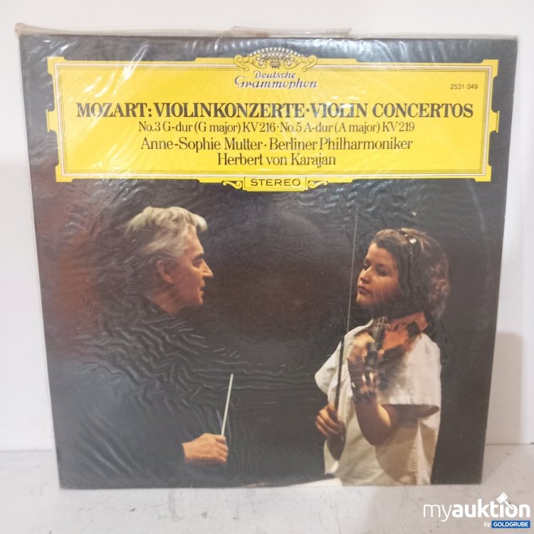 Artikel Nr. 470058: Deutsche Grammophon Mozart Violinkonzerte No.3 KV216 No.5 KV219