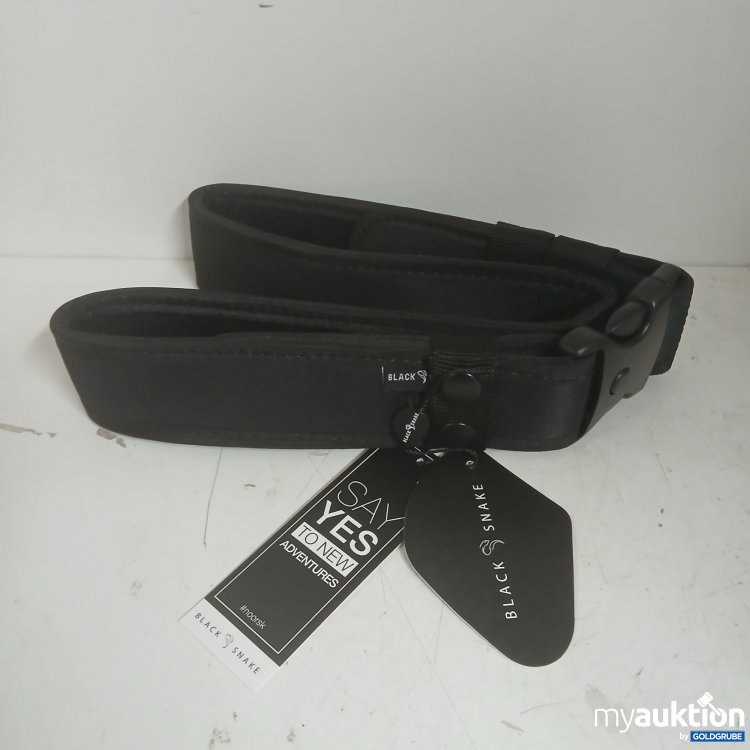 Artikel Nr. 875058: Black Snake Koppel Gürtel 100cm A4031-01