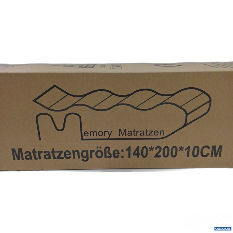 Artikel Nr. 897058: Memory Matratzen 140x200x10cm, schwarz