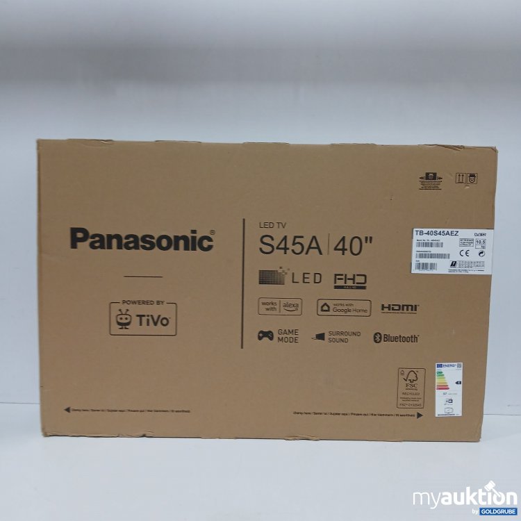 Artikel Nr. 915058: Panasonic  S45A 40"  TB-40S45AEZ 