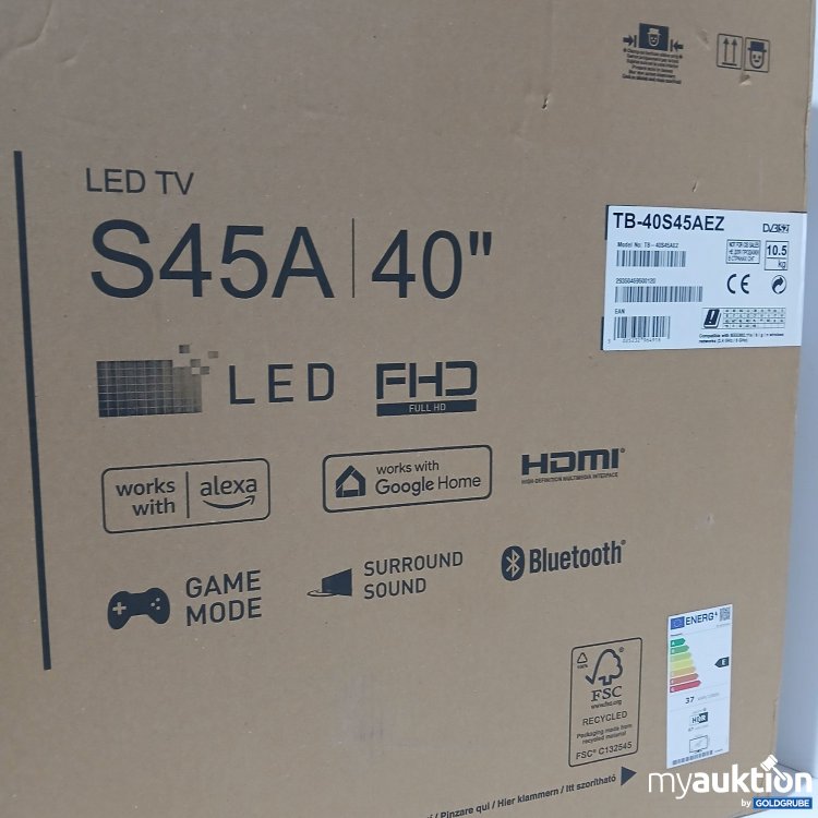 Artikel Nr. 915058: Panasonic  S45A 40"  TB-40S45AEZ 