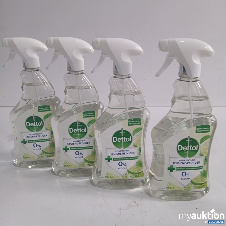 Artikel Nr. 953058: Dettol Hygiene-Reiniger 4x750 ml