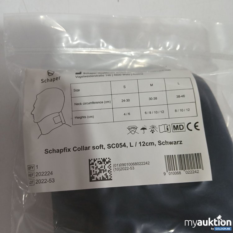 Artikel Nr. 958058: Schaper Schapfix Collar soft L/12cm schwarz 