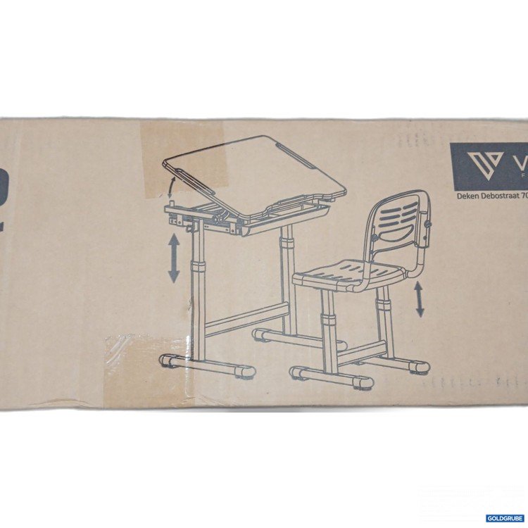 Artikel Nr. 960058:  VIPACK Healthy Ergo Study Desk & Chair  CLBU201 Blau 