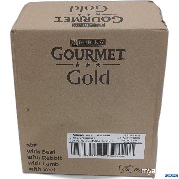 Artikel Nr. 987058: Purina Gourmet Gold 4 verschiedene Sorten 96x85g 