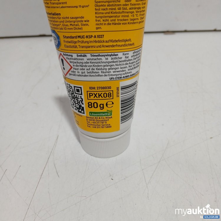 Artikel Nr. 464059 Artikel Nr. 464059: Pattex Montagekleber Special transparent 80g