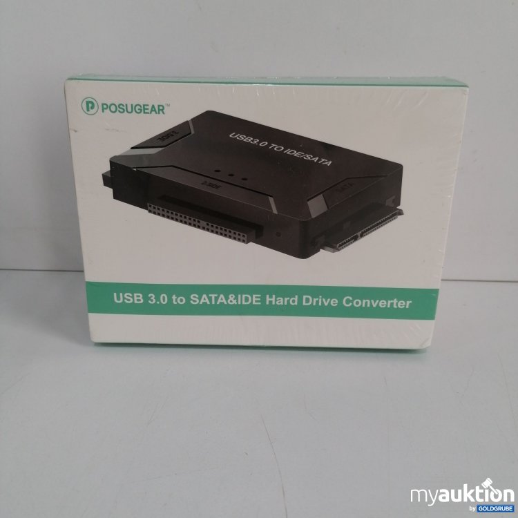 Artikel Nr. 826059: Posugear USB-3.0 to Sata & Ide Hard Drive Converter 