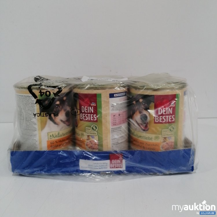Artikel Nr. 840059 Artikel Nr. 840059: Dein Bestes Hundefutter Huhn, Zucchini, Süßkartoffel 6x400g