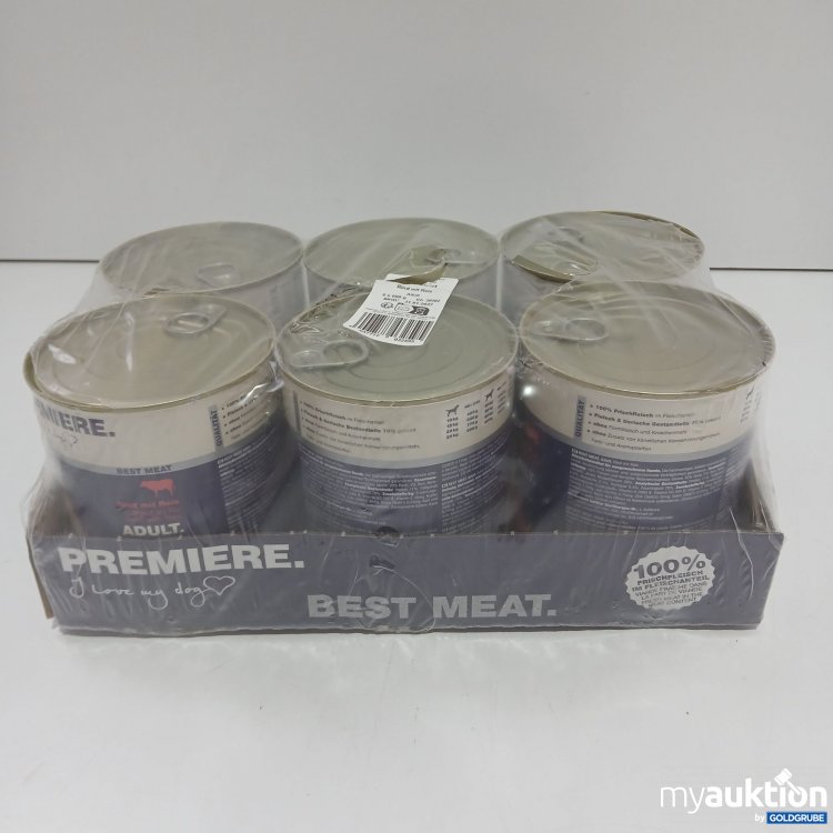 Artikel Nr. 852059: Premiere BestMeat Rind mit Reis Hundefutter 6x800g