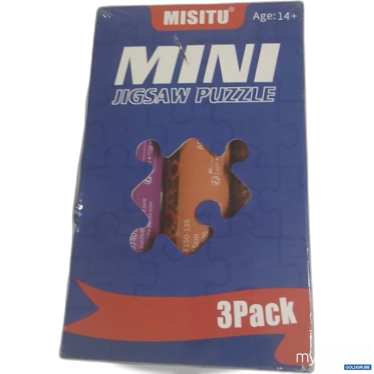 Artikel Nr. 922059: MISITU Mini Jigsaw Puzzle 3Pack