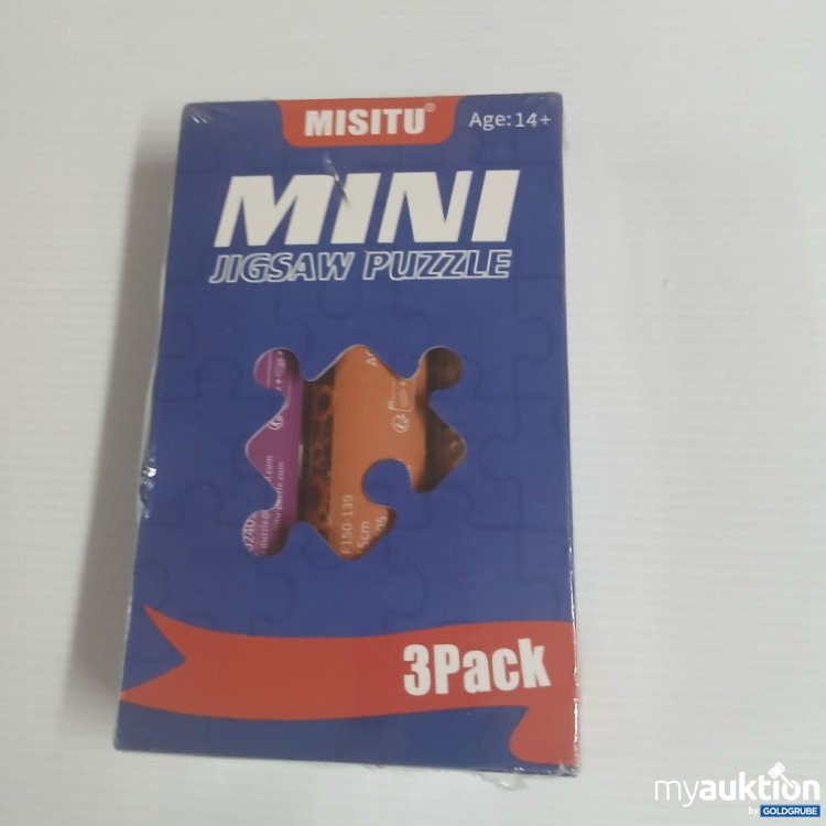 Artikel Nr. 922059: MISITU Mini Jigsaw Puzzle 3Pack