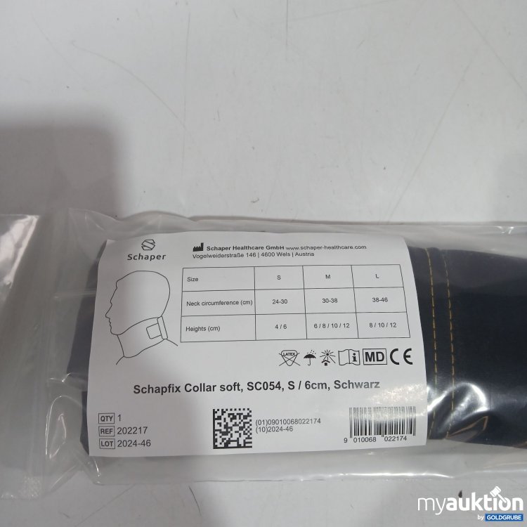 Artikel Nr. 958059: Schaper Schapfix Collar soft S / 6cm schwarz 