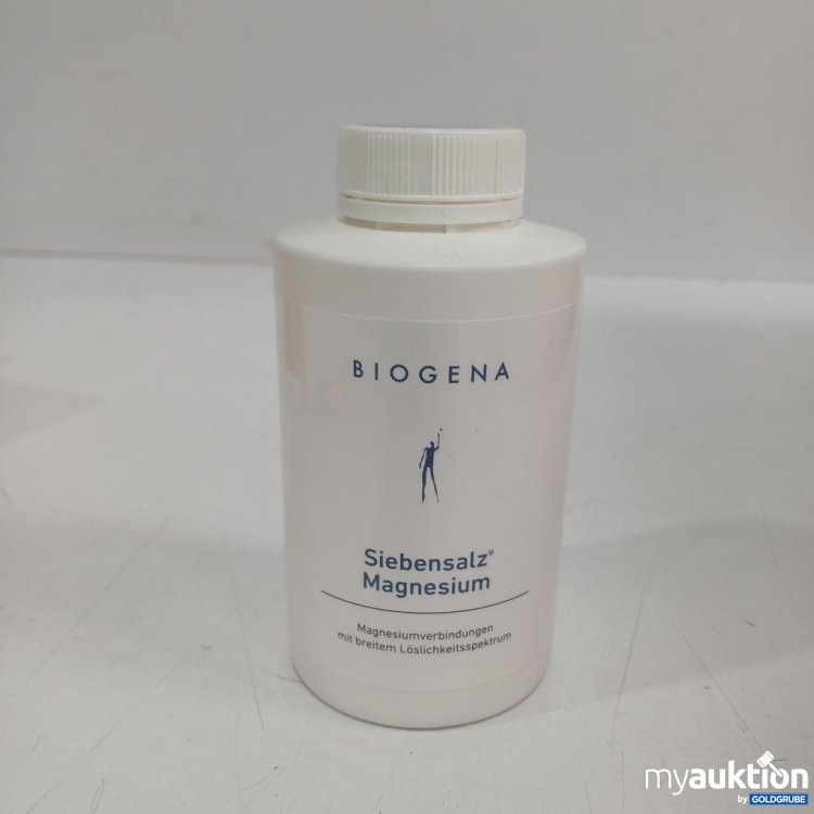 Artikel Nr. 971059 Artikel Nr. 971059: Biogena Siebensalz Magnesium Nahrungsergänzungsmittel 138g