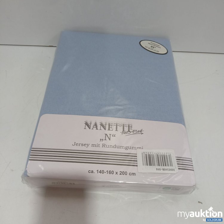 Artikel Nr. 983059: Nanette Spannbetttuch 140-160x200cm blau