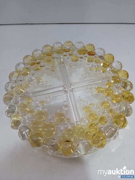 Artikel Nr. 998059 Artikel Nr. 998059: Diverse Glasschale mit 4 Abteilungen ca 22x4,5cm