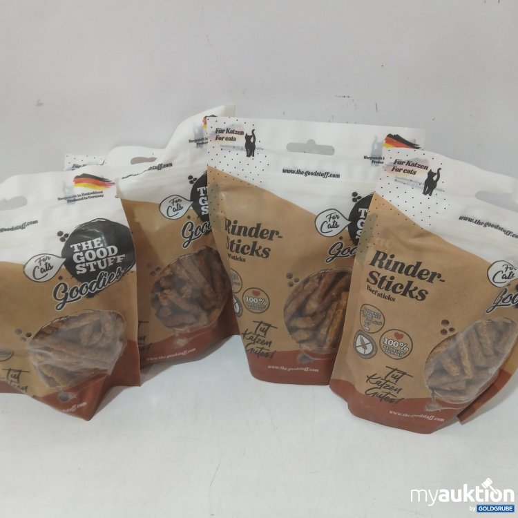 Artikel Nr. 466060: The Good Stuff Katze
Rinder-Sticks 
4x150g