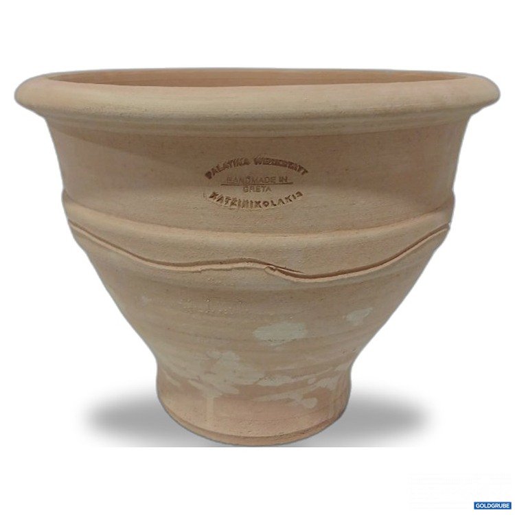 Artikel Nr. 472060 Artikel Nr. 472060: Handmade in Creta Blumentopf aus Ton