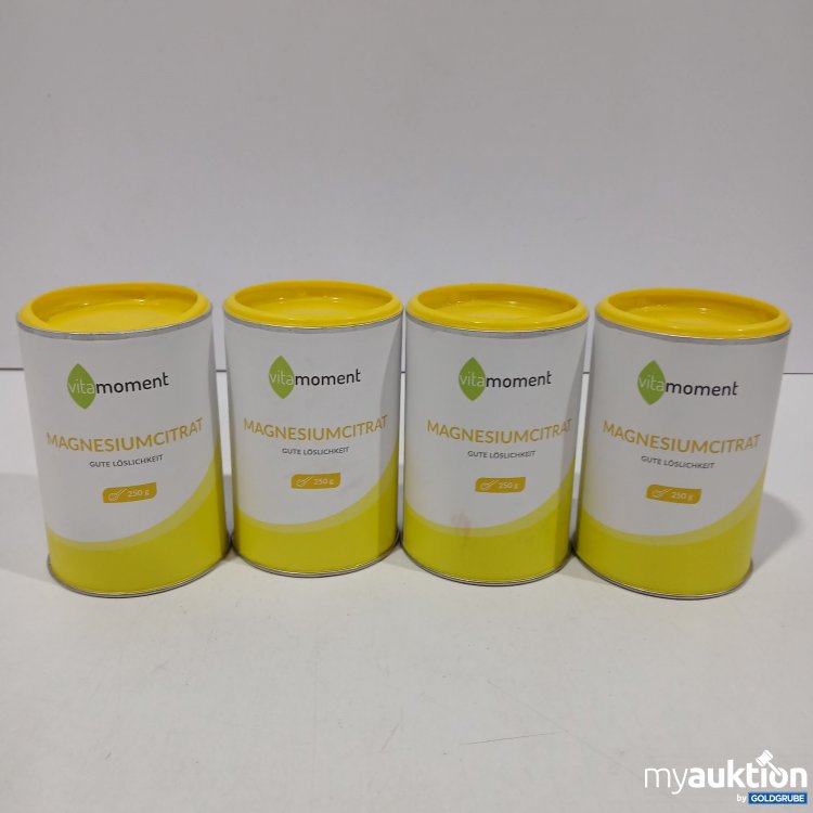 Artikel Nr. 869060 Artikel Nr. 869060: Vitaminen Magnesiumcitrat 4x250g
