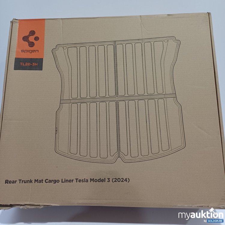 Artikel Nr. 897060 Artikel Nr. 897060: Spigen TL20-3H Kofferraummatte für den Tesla Model 3