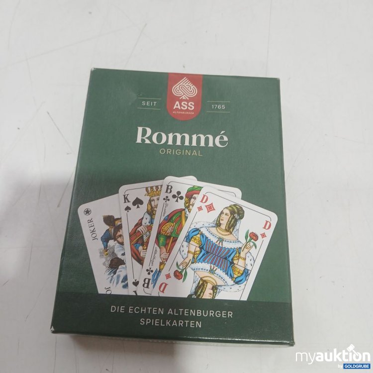 Artikel Nr. 938060 Artikel Nr. 938060: ASS Rommé Original Spielkarten