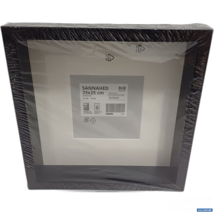 Artikel Nr. 961060: Ikea Sannahed Bilderrahmen 25x25cm schwarz 
