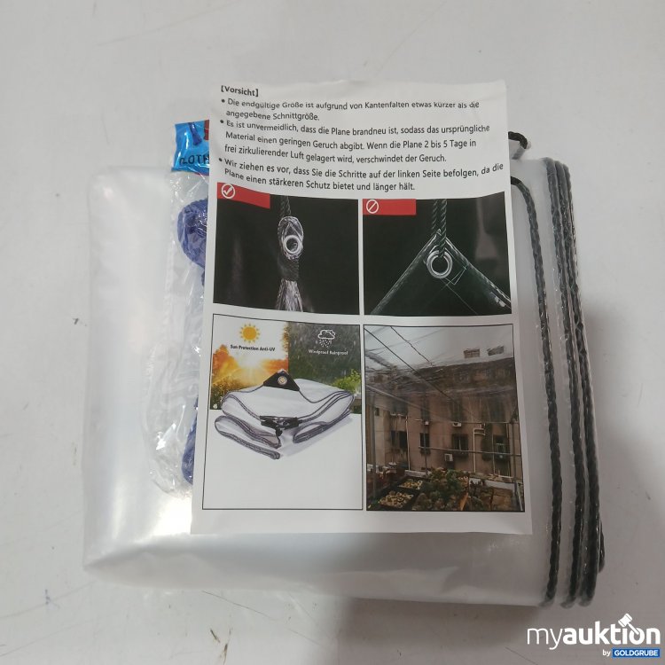 Artikel Nr. 980060 Artikel Nr. 980060: Diverse Plastikplane, Maße nicht angegeben