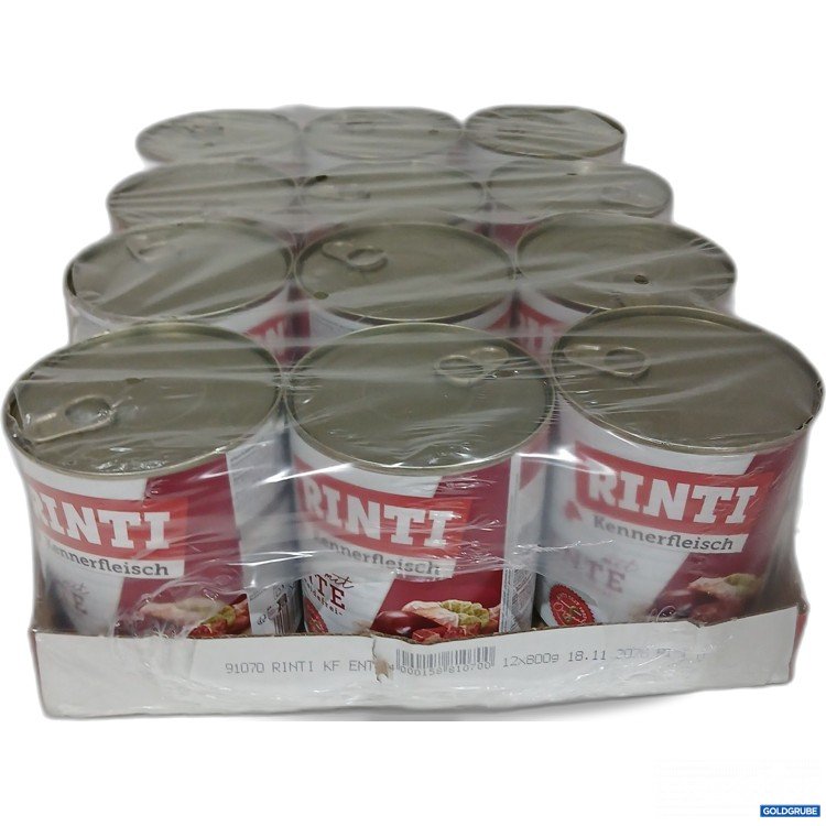 Artikel Nr. 990060 Artikel Nr. 990060: Rinti Kennerfleisch Ente 12x800g