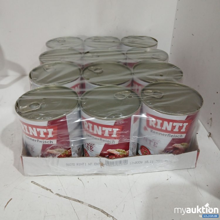 Artikel Nr. 990060 Artikel Nr. 990060: Rinti Kennerfleisch Ente 12x800g
