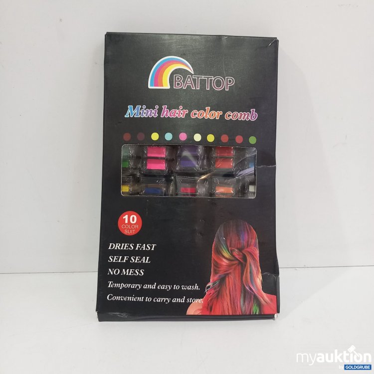 Artikel Nr. 361061 Artikel Nr. 361061: Battop Mini Hair Color Comb 10 Colors