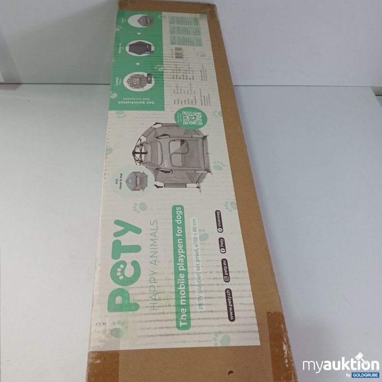 Artikel Nr. 437061 Artikel Nr. 437061: Pcty Mobiele Laufstall für Hunde 110x80cm