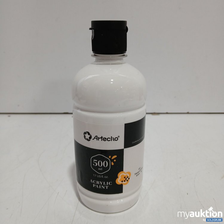 Artikel Nr. 464061 Artikel Nr. 464061: Artecho Acrylfarbe 500 ml Weiß